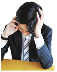 メールの返信がない